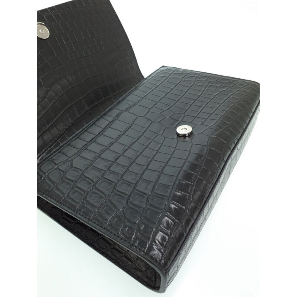 SAINT LAURENT PARIS Kate Monogram Satchel Chain Shoulder Bag - Picture 6 of 9